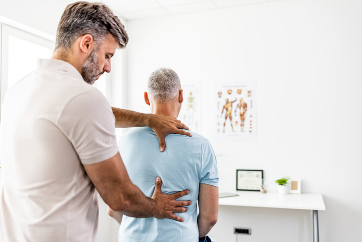 A man is having suffering from spinal cord injuries in Las Vegas, NV